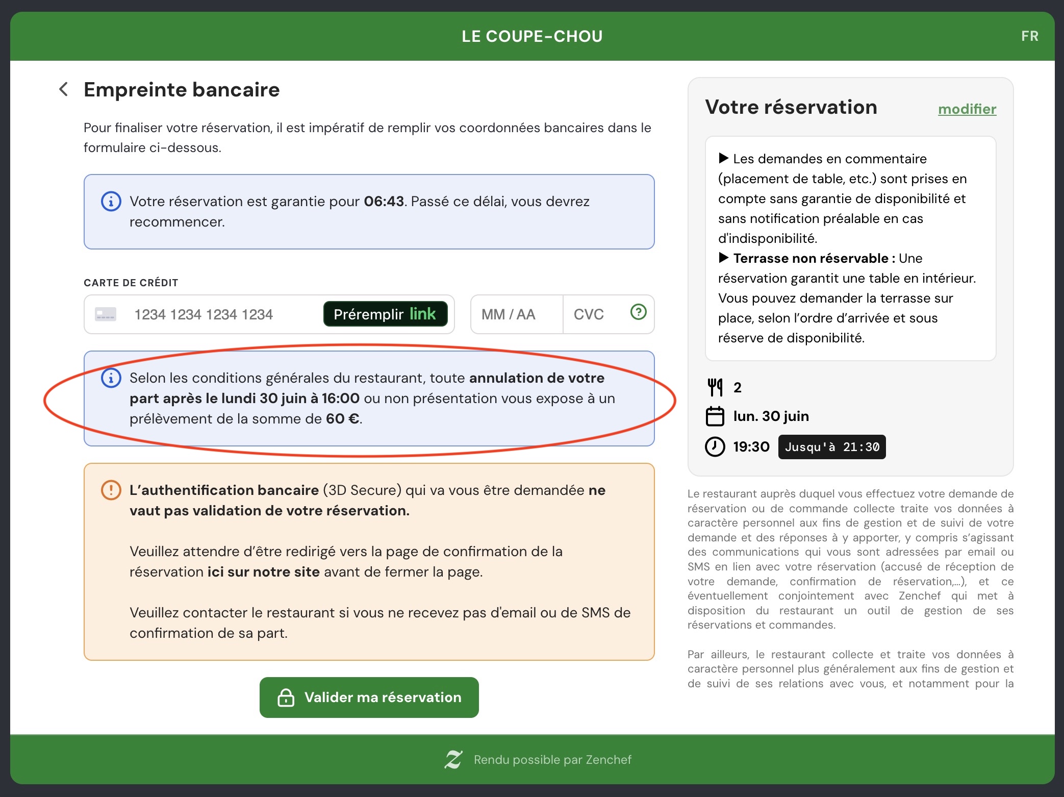 Empreinte bancaire (FR)